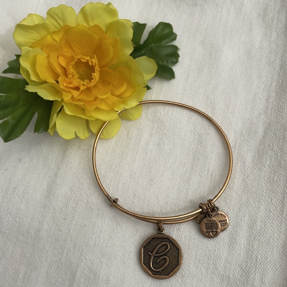 Alex & Ani Energy “C” Bracelet